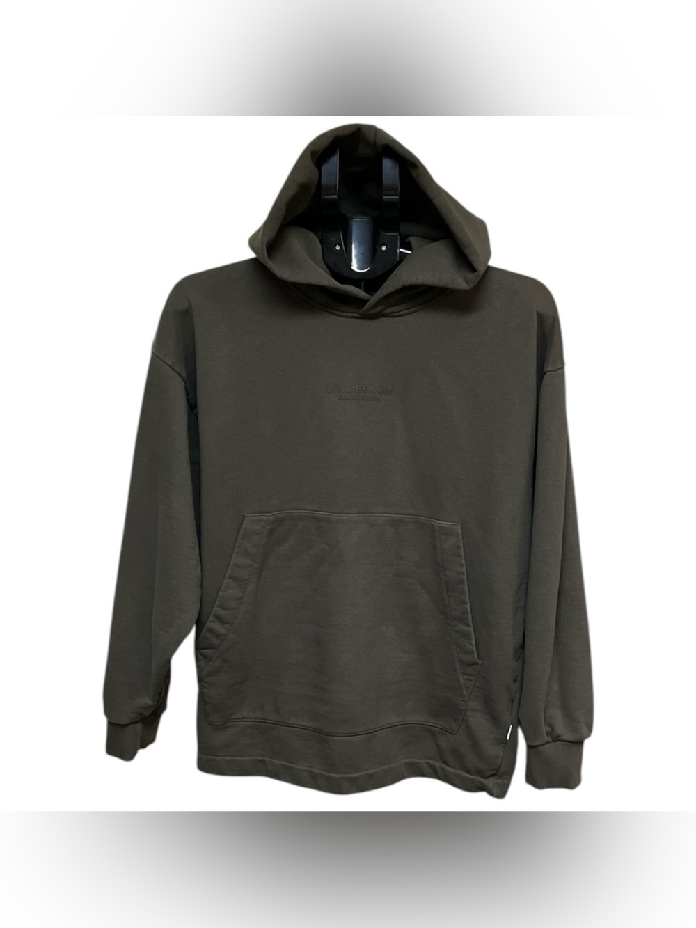 LINDBERGH COPENHAGEN OVERSIZED FIT OLIVE Green Pullover Hoodie